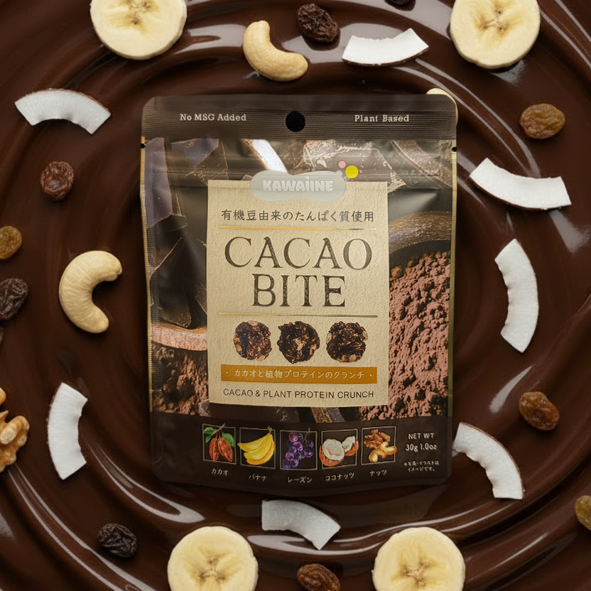 CACAO BITE カカオと植物プロテインのクランチ 30g