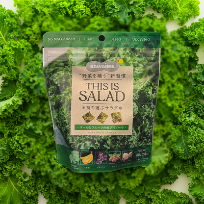 THIS IS SALAD ケールとフルーツの板グラノーラ 80g